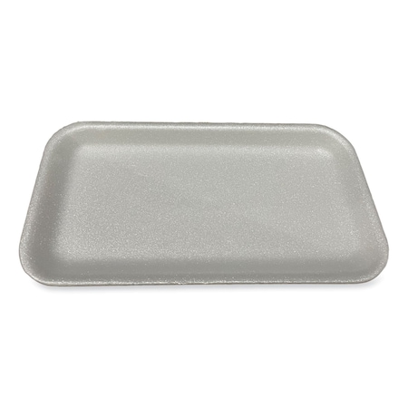 Gen Meat Trays, No 17S, 8.5 x 4.69 x 0.64, White, 500PK 17SWH